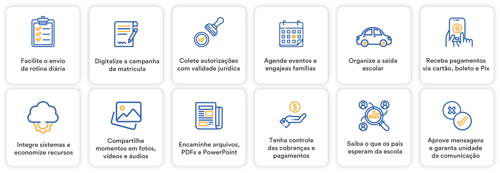 funcionalidades